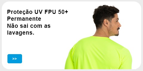 Proteção UV FPU50+ Permanente, não sai as lavagens