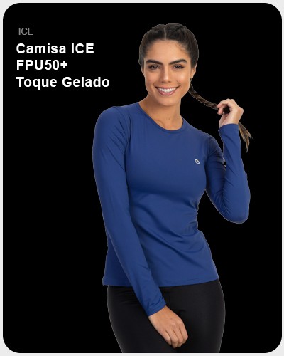 Camisa ICE FPU50+ Toque Gelado