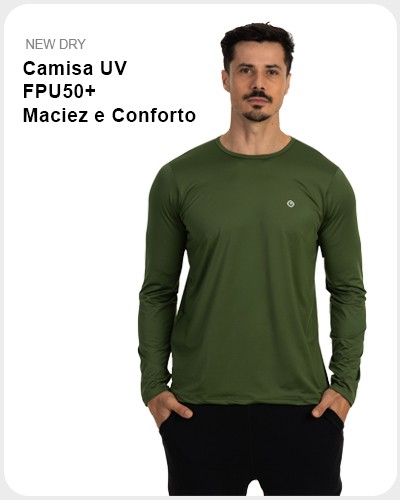 Camisa UV FPU50+ Maciez e Conforto